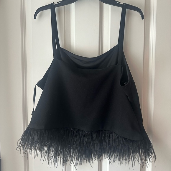BAGATELLE COLLECTION TANK WITH FEATHERS - Picture 2 of 3